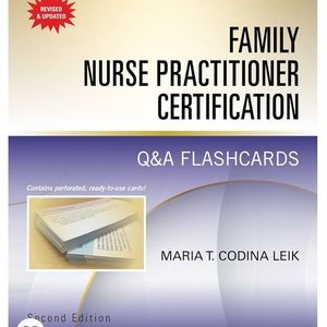 FNP study flash cards, used but in good condition.